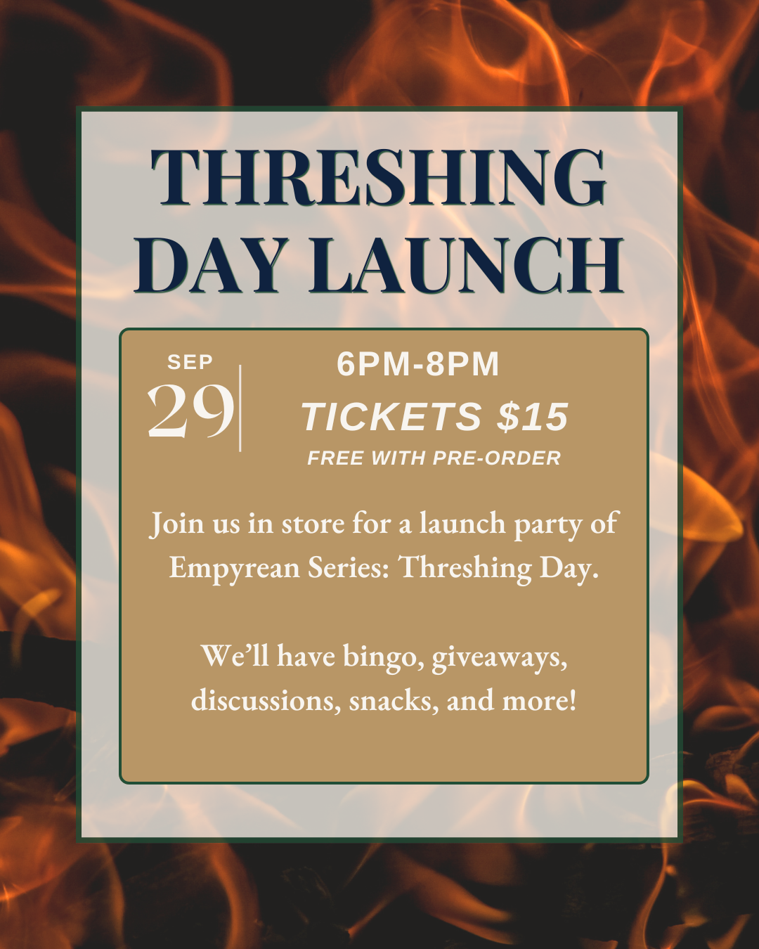 THRESHING DAY RELEASE