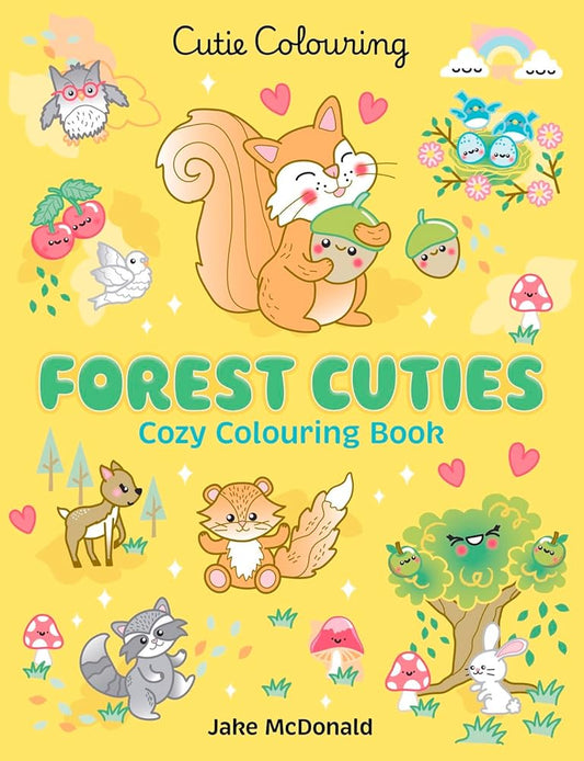 Forest Cuties: Colouring Book cover image
