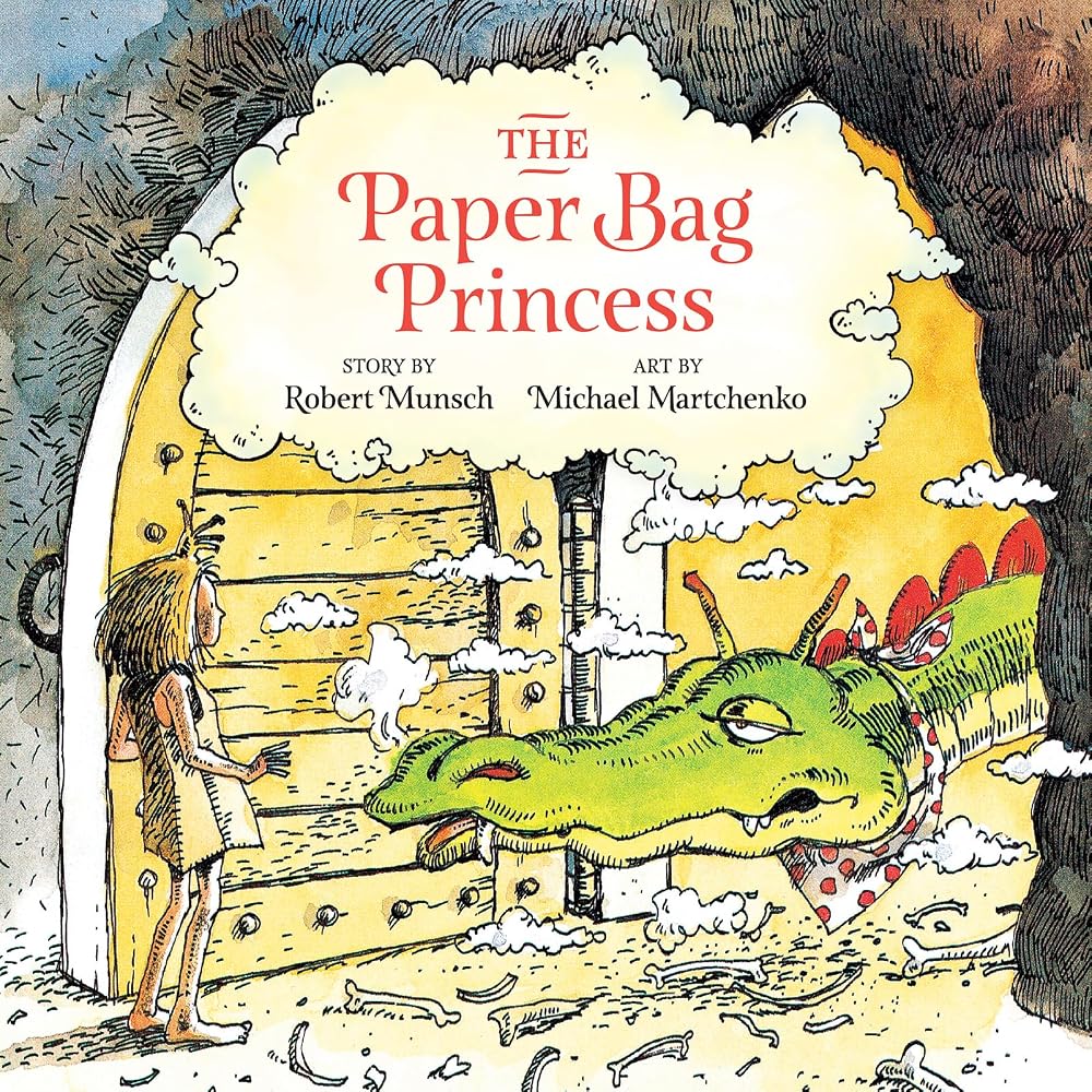 Paper Bag Princess (Board Book Unabridged) cover image