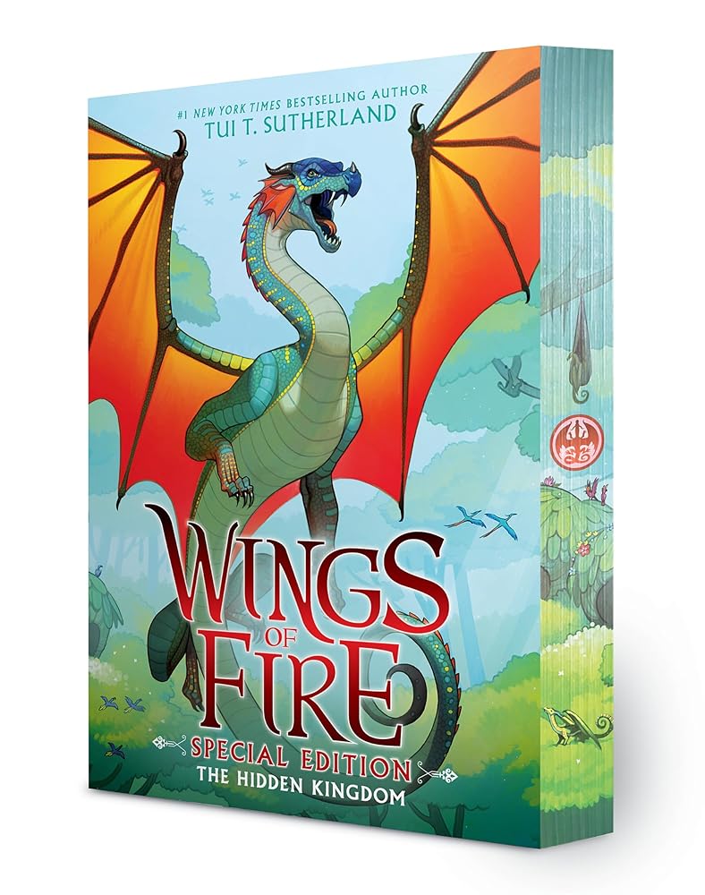 The Hidden Kingdom: Special Edition (Wings of Fire Book Three) cover image