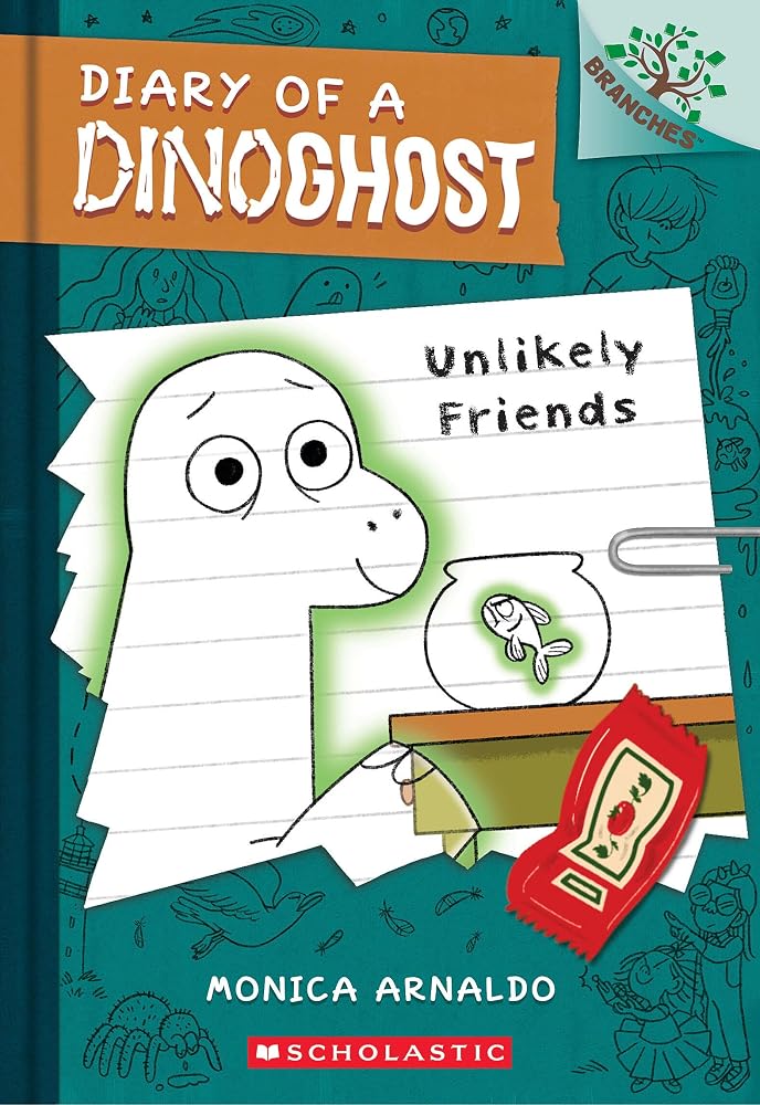 Unlikely Friends: A Branches Book (Diary of a Dinoghost #1) cover image